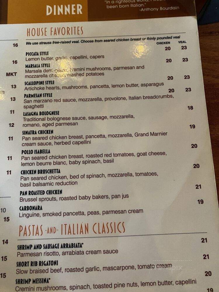 Travinia Italian Kitchen - Greenville, SC
