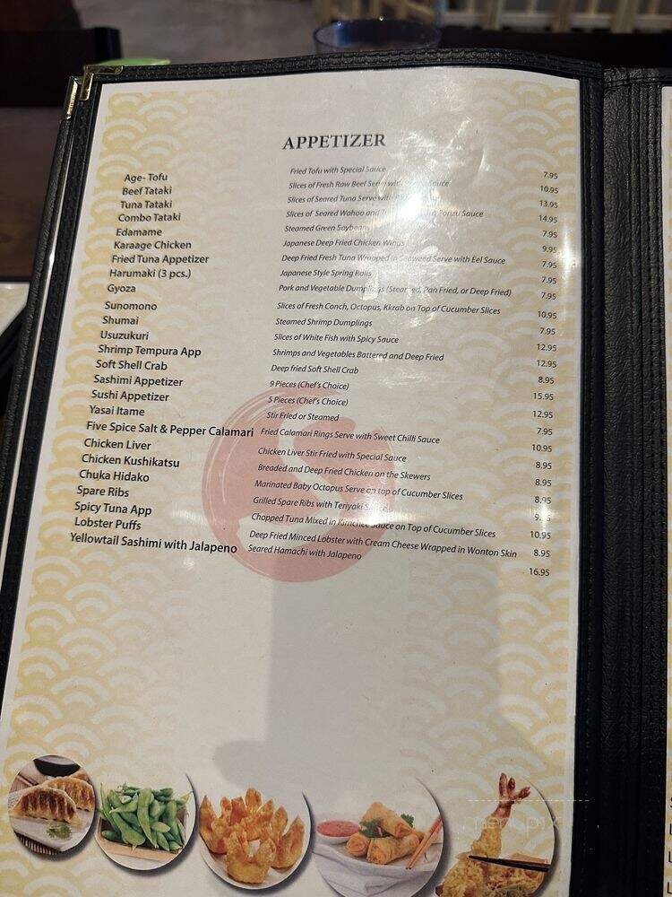 Saitos's Japanese Steakhouse - Dania Beach, FL menu_pic