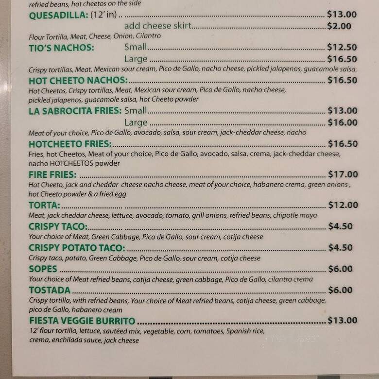 La Sabrocita - Sacramento, CA