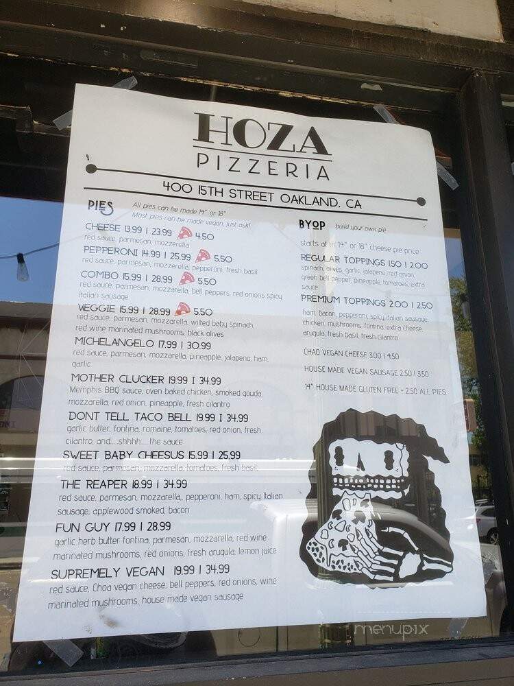 Hoza Pizzeria - Oakland, CA