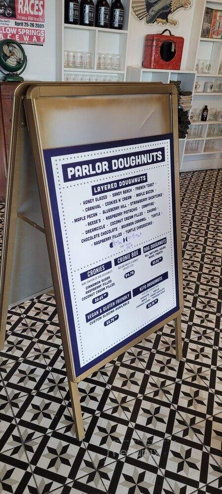 Parlor Doughnuts - Solana Beach, CA menu_pic