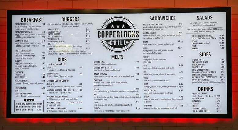 Copperlocks Grill - Corona, CA