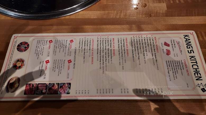 Kang's Kitchen - Las Vegas, NV menu_pic