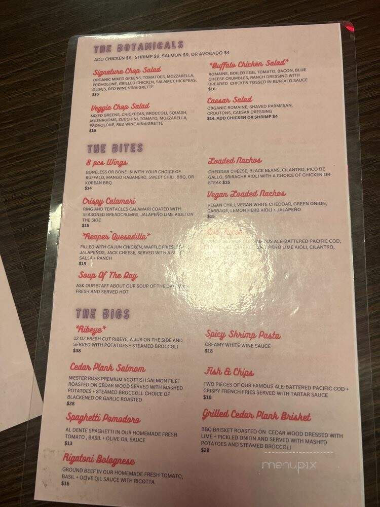 Burger Bitch - Los Angeles, CA menu_pic