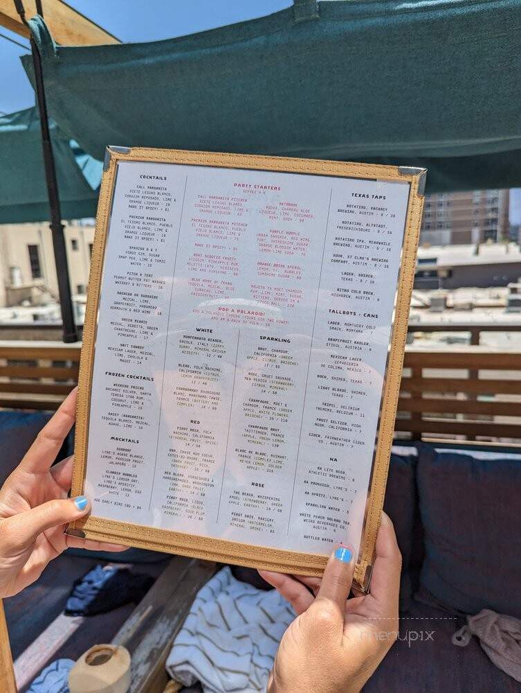 Wax Myrtle's - Austin, TX menu_pic