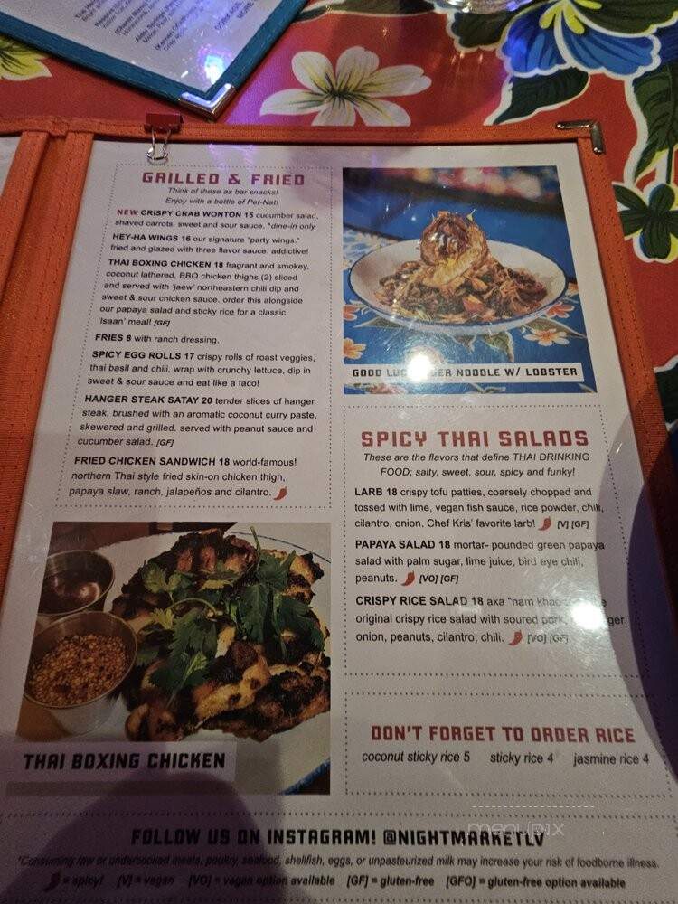 Night + Market - Las Vegas, NV menu_pic