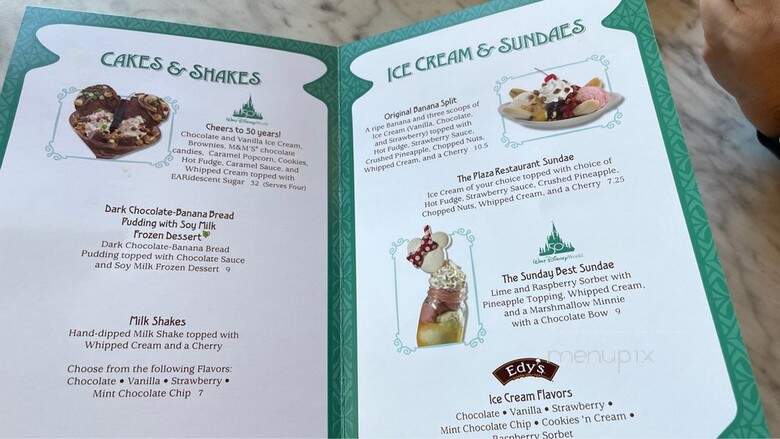 The Plaza Restaurant - Orlando, FL menu_pic