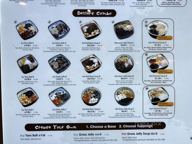Meet Fresh - Westminster, CA menu_pic