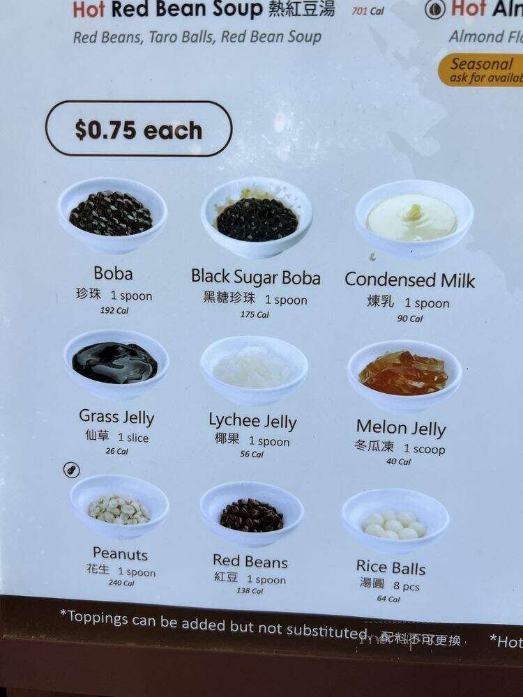 Meet Fresh - Westminster, CA menu_pic