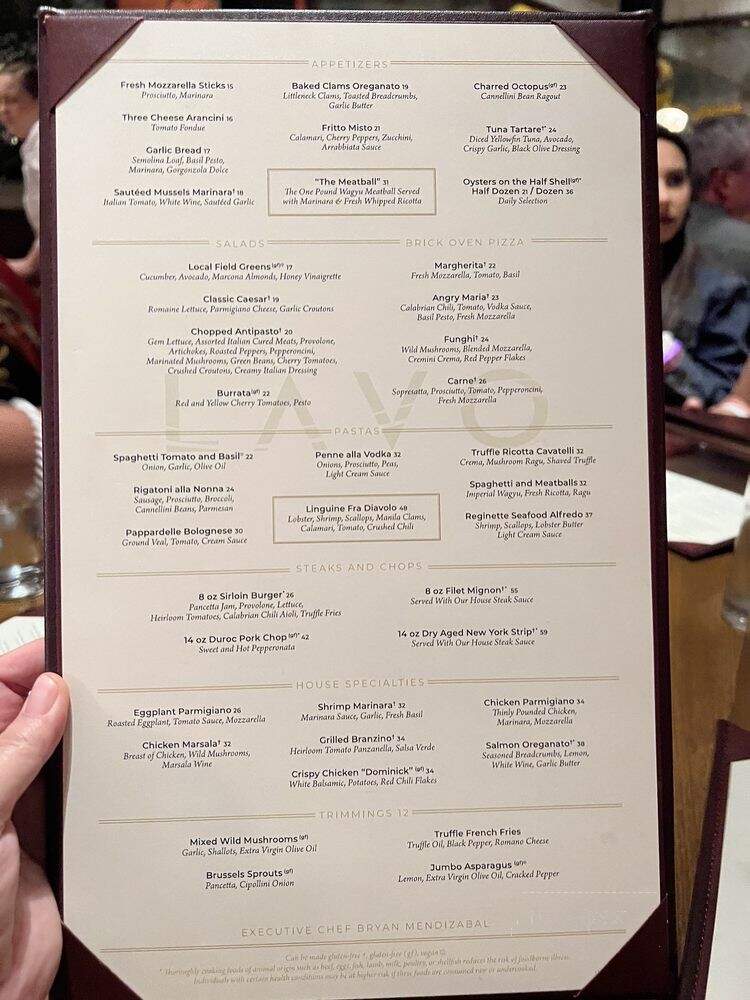 Lavo Italian Restaurant - San Diego, CA
