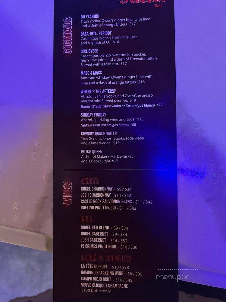 Rocco's WeHo - West Hollywood, CA menu_pic