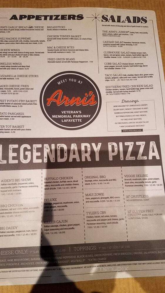 Arni's Restaurant - Lafayette, IN