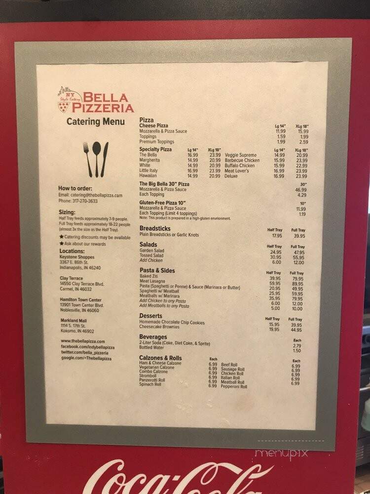 Bella Pizzeria - Carmel, IN