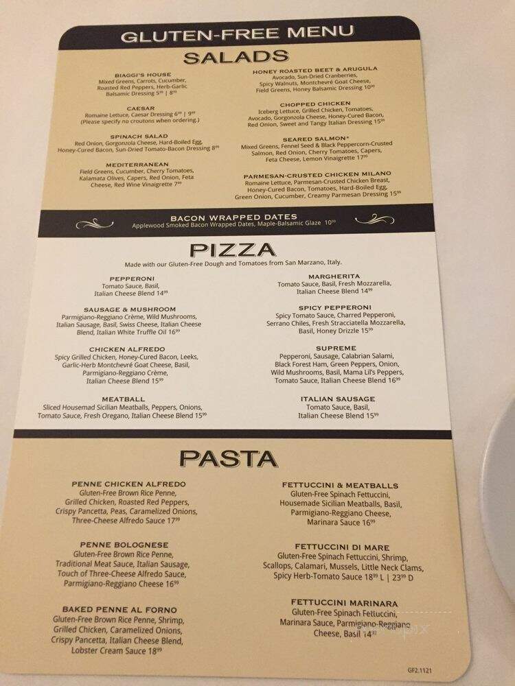 Biaggi's Ristorante Italiano - Fort Wayne, IN