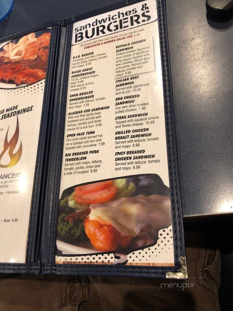 Buffalo Wings & Ribs - Fort Wayne, IN menu_pic