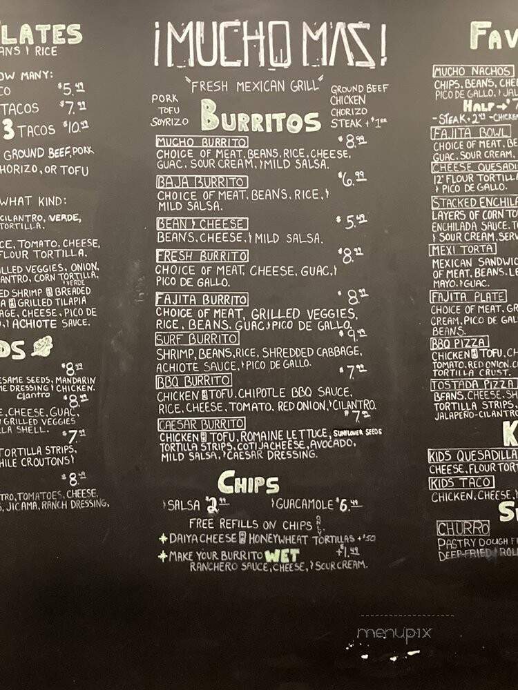 Eat At Moe's - Michigan City, IN menu_pic