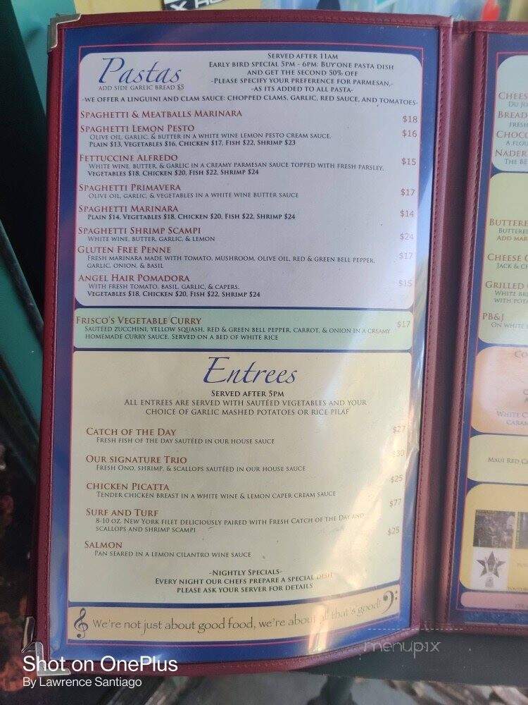 Java Jazz - Richmond, IN menu_pic
