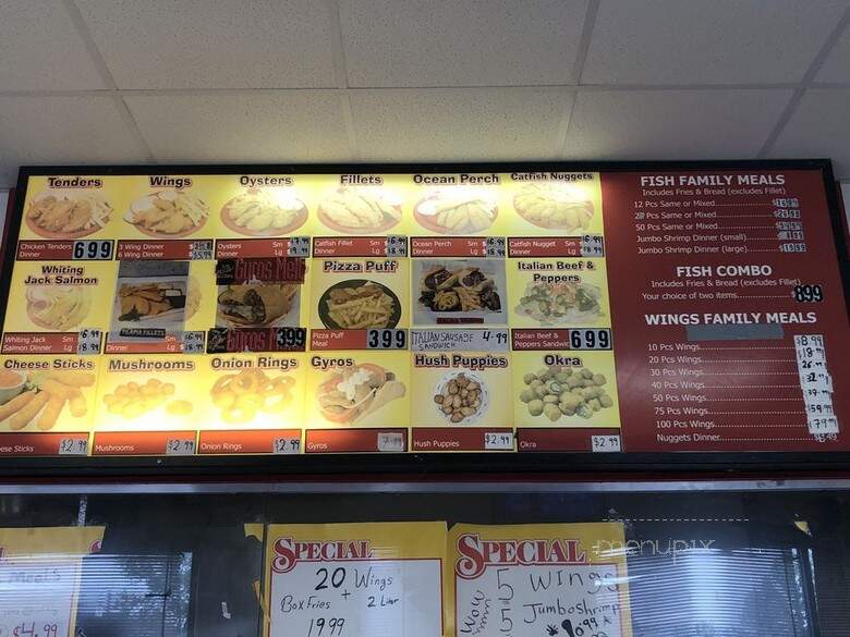 Jordan's Fish & Chicken Corp - Indianapolis, IN menu_pic