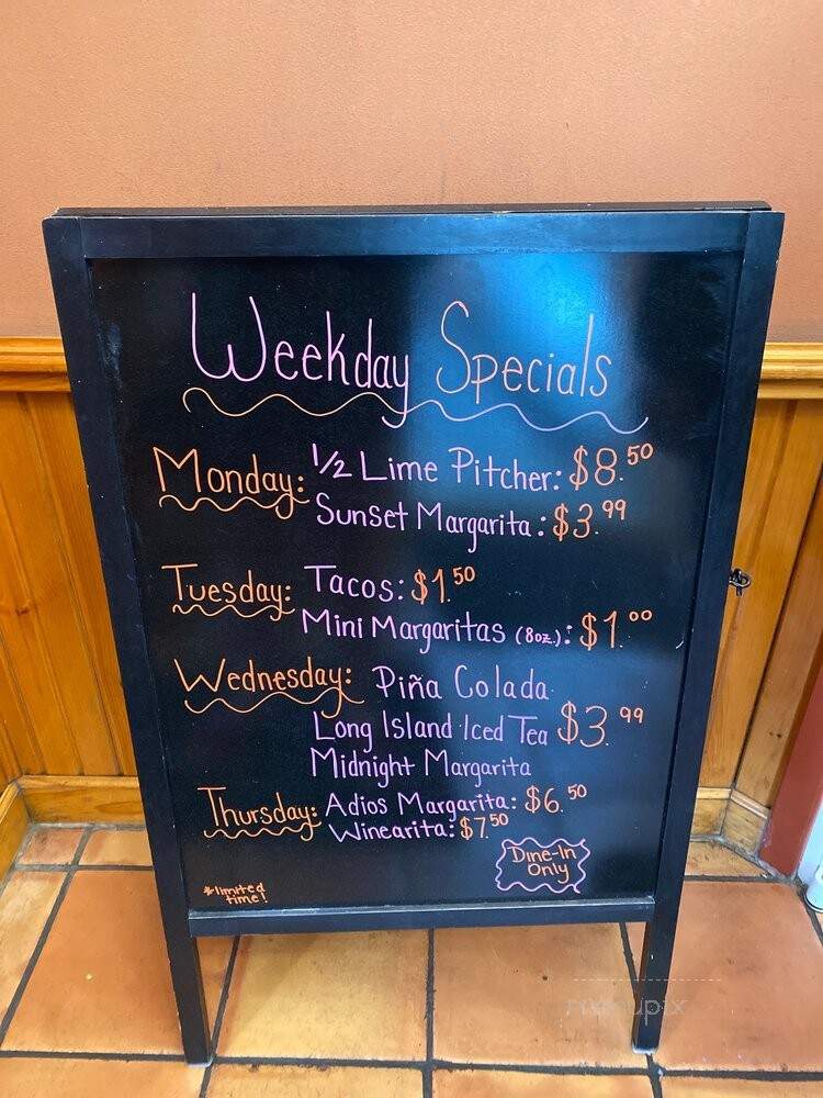Los Bravos Mexican Restaurant - Evansville, IN menu_pic
