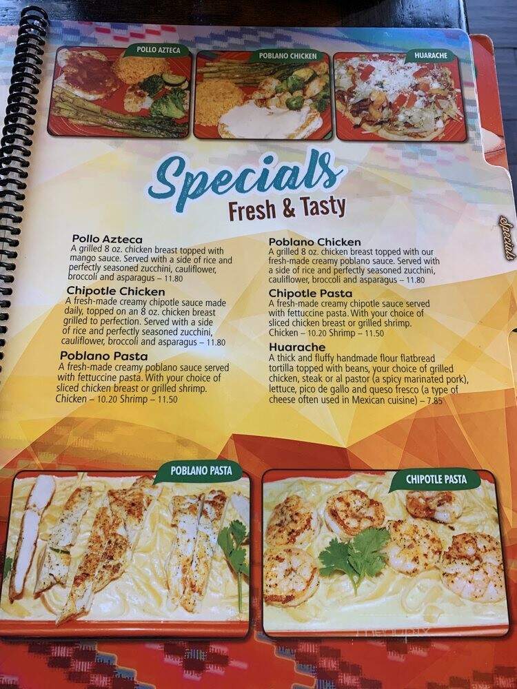 Los Bravos Mexican Restaurant - Evansville, IN menu_pic