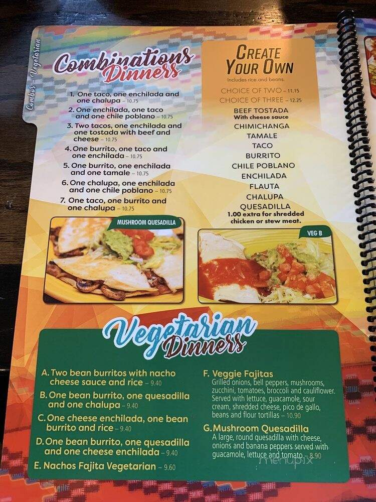 Los Bravos Mexican Restaurant - Evansville, IN menu_pic