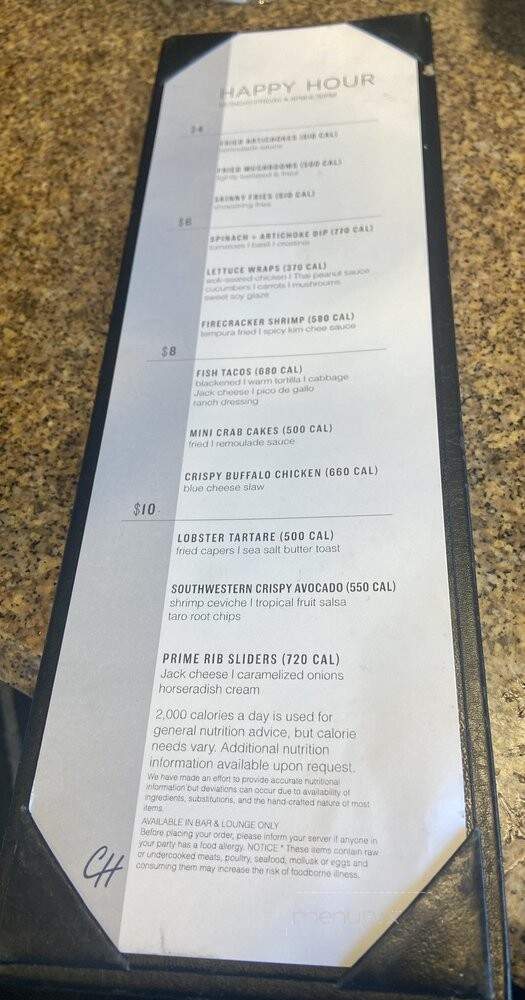 Ma & Pa's Charter House - Sunman, IN menu_pic