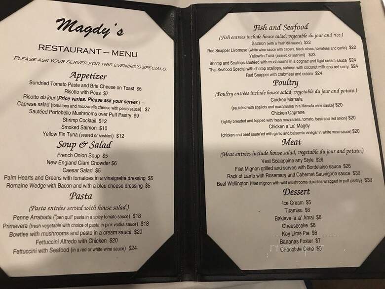 Magdy's - Terre Haute, IN menu_pic