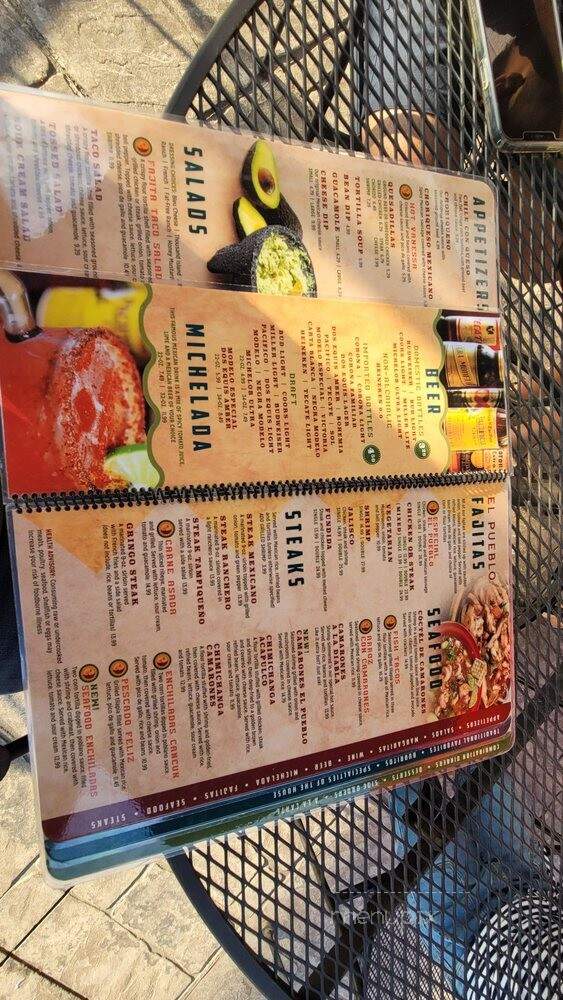 Mi Pueblo Mexican Restaurant - Franklin, IN menu_pic
