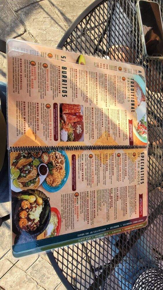 Mi Pueblo Mexican Restaurant - Franklin, IN menu_pic
