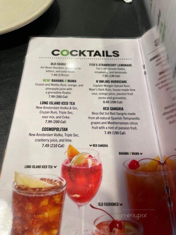 O'Charley's - Greenfield, IN menu_pic
