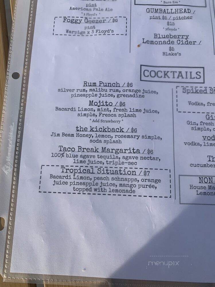 Pat's Landing Pizza & Grill - Rochester, IN menu_pic