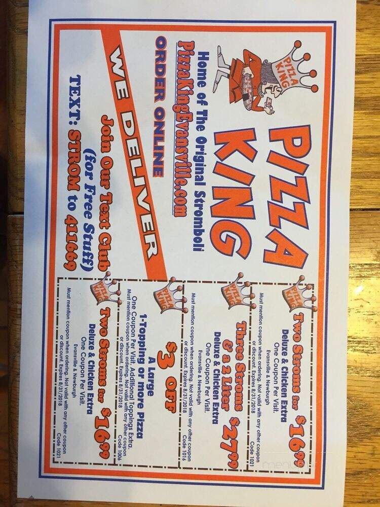 Pizza King - Newburgh, IN