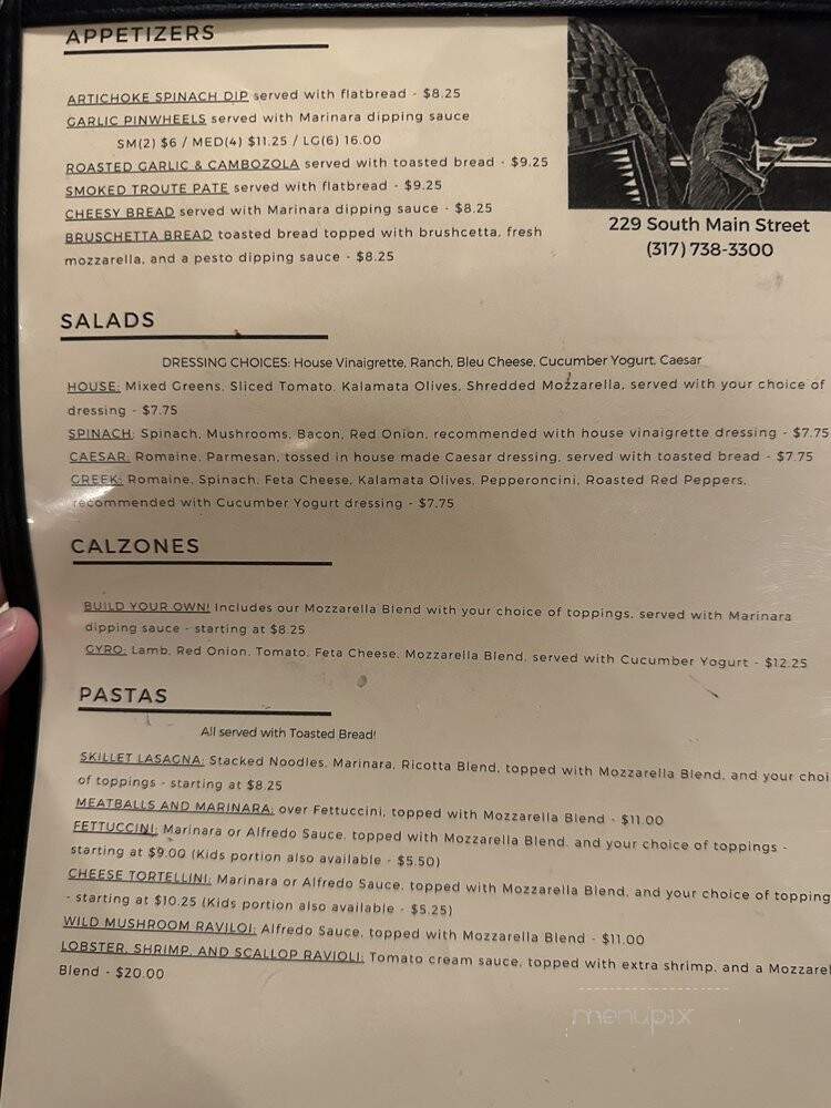 Richard's Kitchen - Franklin, IN menu_pic
