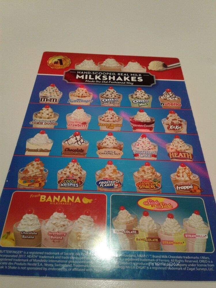 Steak 'n Shake - Clarksville, IN menu_pic