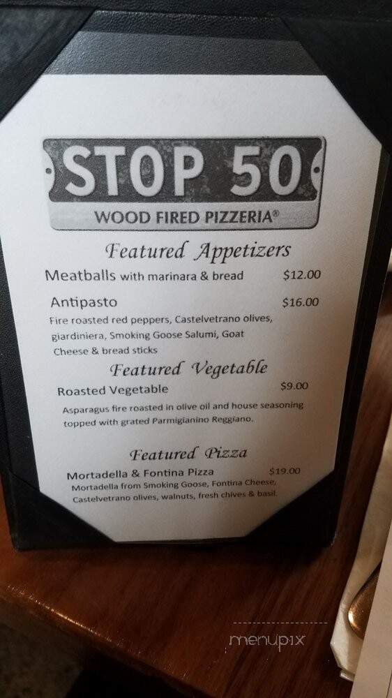 Stop 50 Wood Fired Pizza - Michiana Shores, IN