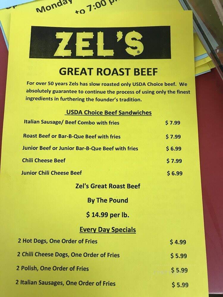 Zel's Roast Beef - Hammond, IN