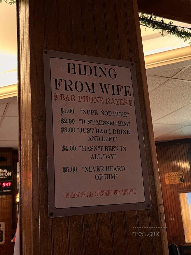 C.J. Cullen's Tavern - New Rochelle, NY menu_pic