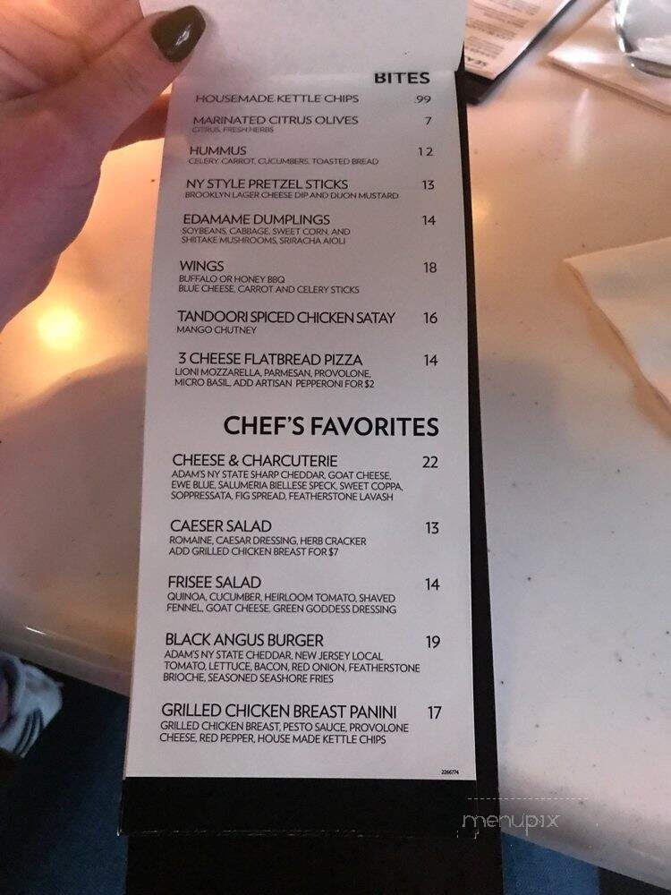 R Lounge - New York, NY menu_pic