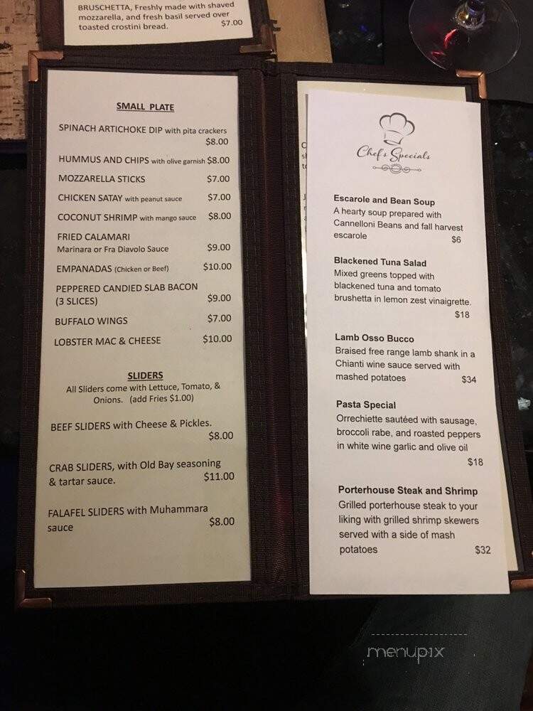 Tree Tavern - Wanaque, NJ menu_pic