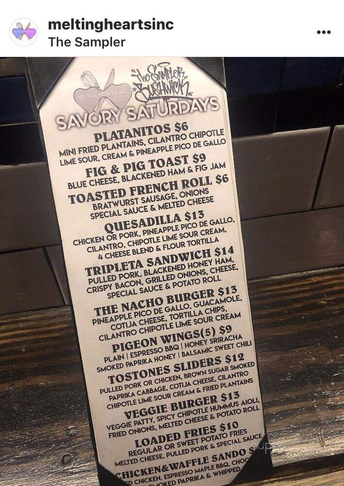 The Sampler Bushwick - Brooklyn, NY menu_pic