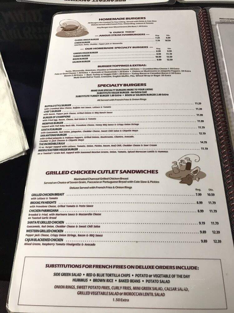 220 Bar and Grill - Brooklyn, NY menu_pic