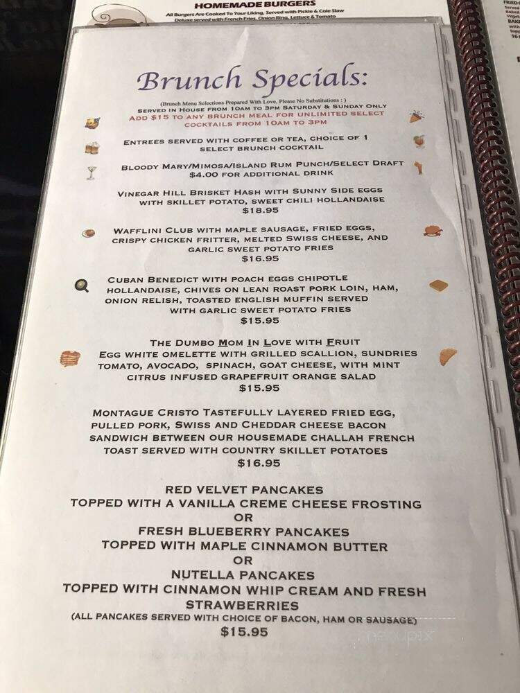 220 Bar and Grill - Brooklyn, NY menu_pic