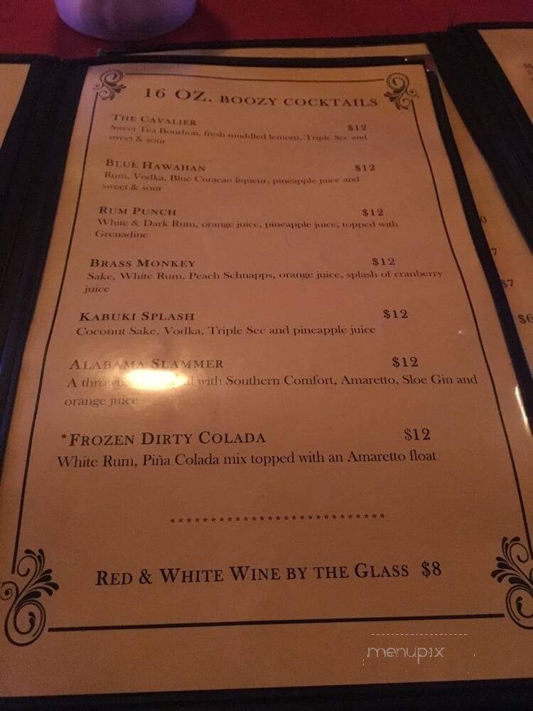 Looking Glass Bar - Bushwick, NY menu_pic