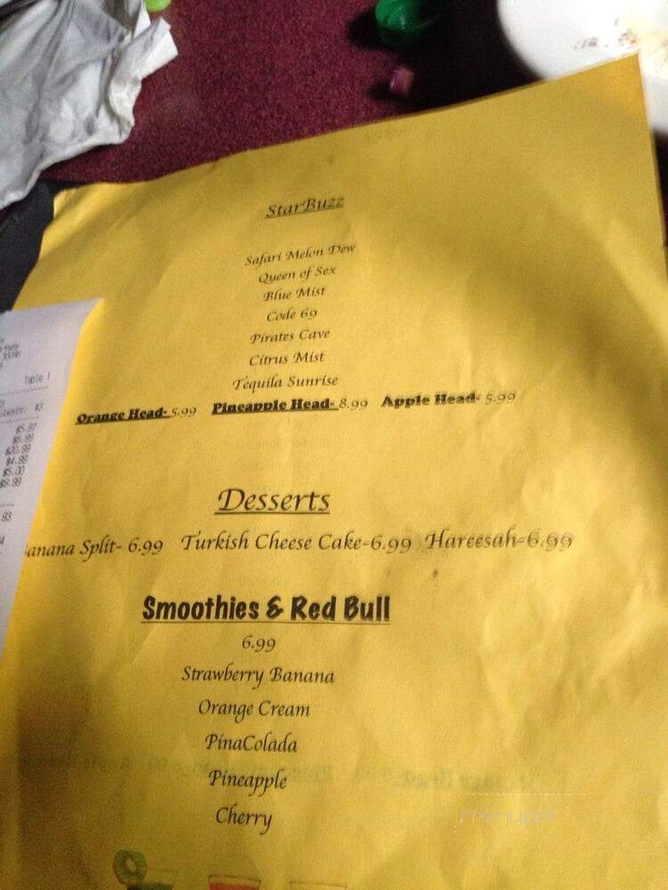 Hashemite's - Duluth, GA menu_pic