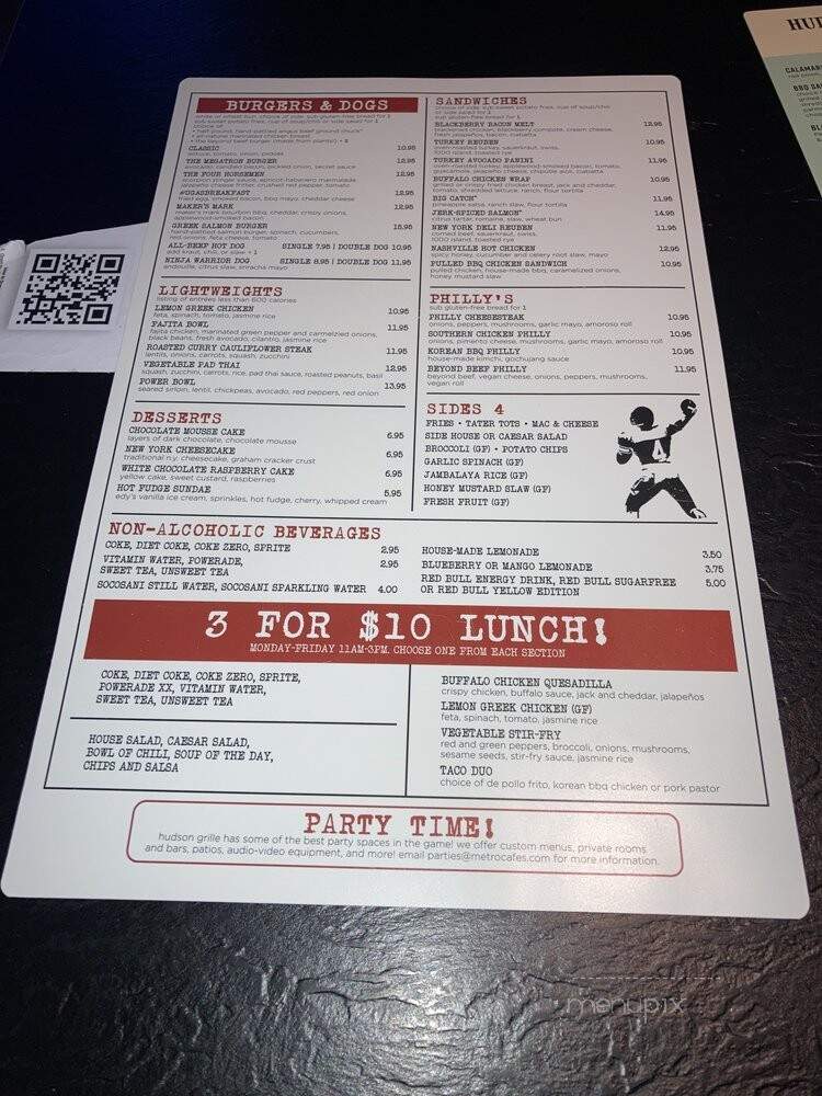 Hudson Grille Kennesaw - Kennesaw, GA menu_pic