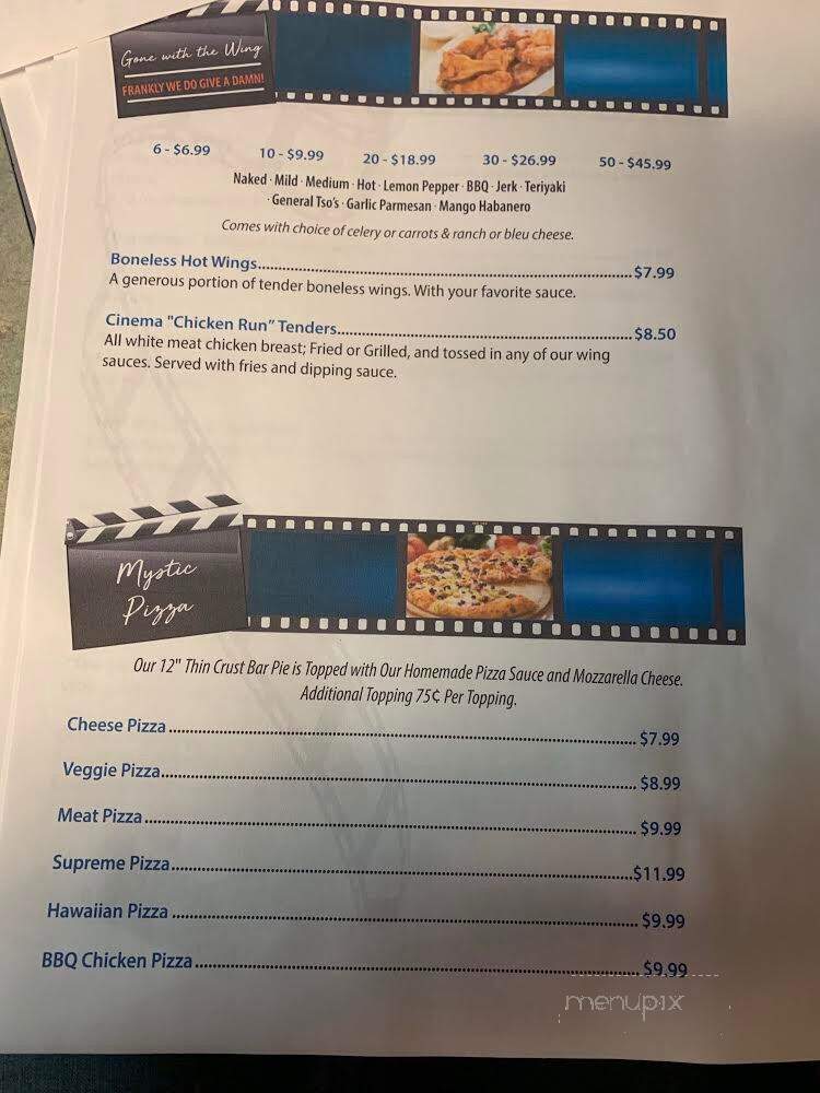 Cinema Tavern Reel Sports Bar & Grill - Villa Rica, GA menu_pic