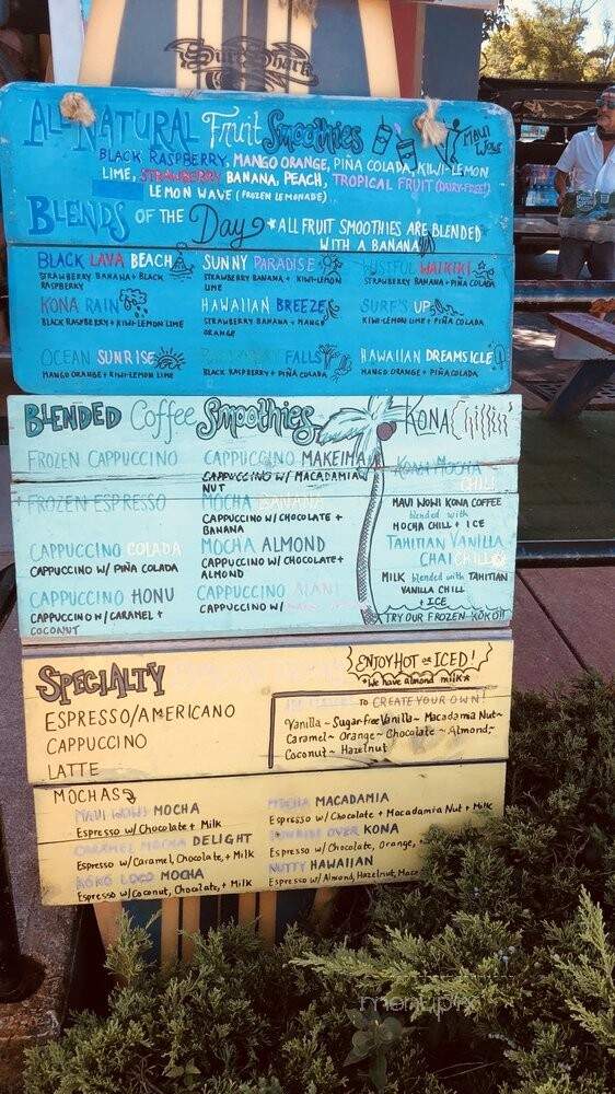 Maui Wowi - Plymouth, MA menu_pic