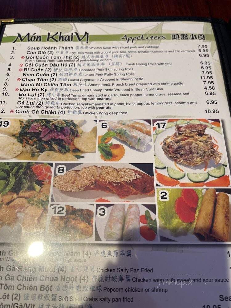 Pho Little Saigon - Randolph, MA menu_pic