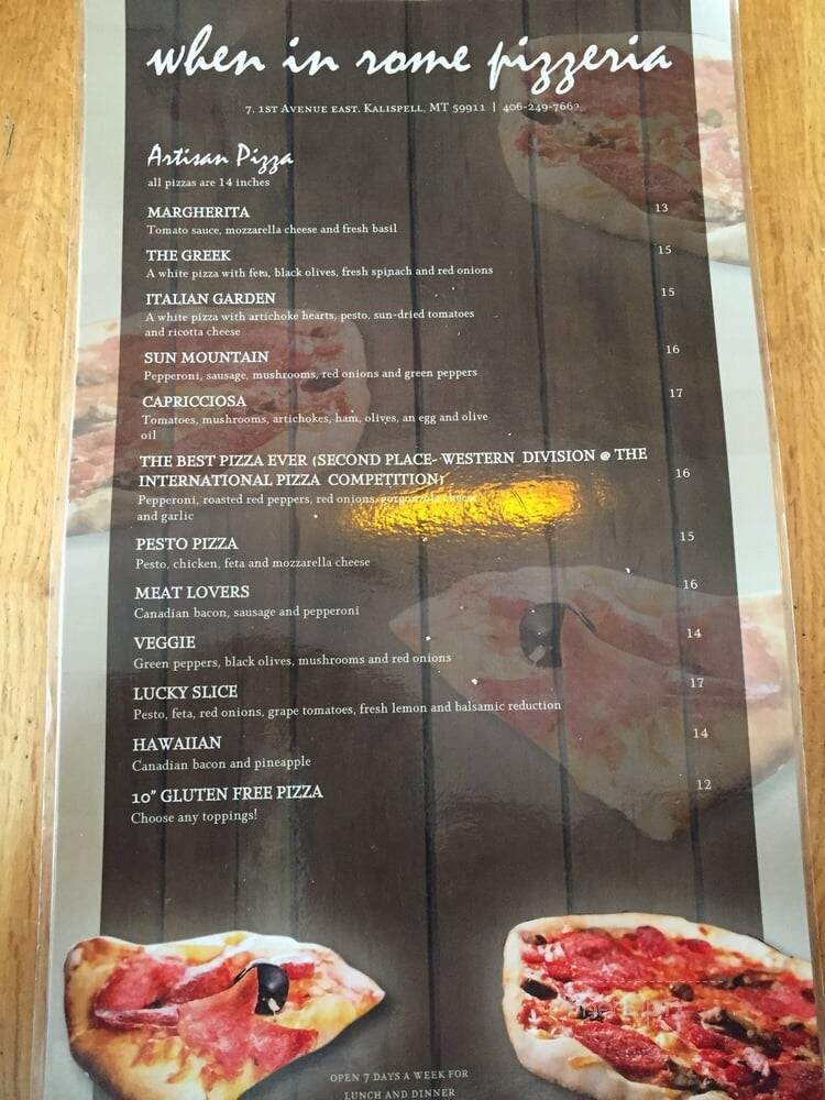 When In Rome - Kalispell, MT