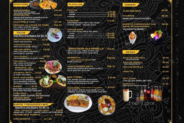 La Charanga - Rolling Meadows, IL menu_pic